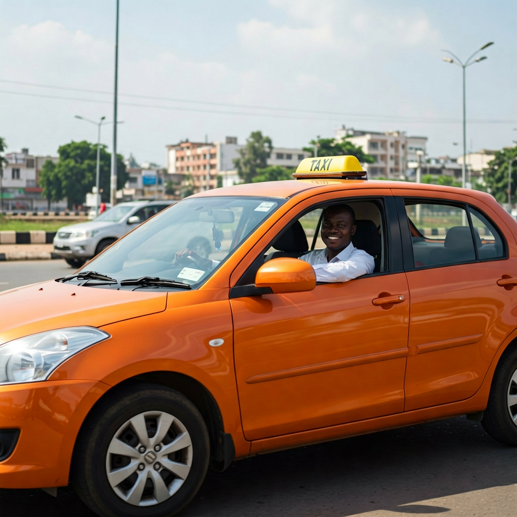 Taxi compteur Woyo Alhadyn — Abidjan